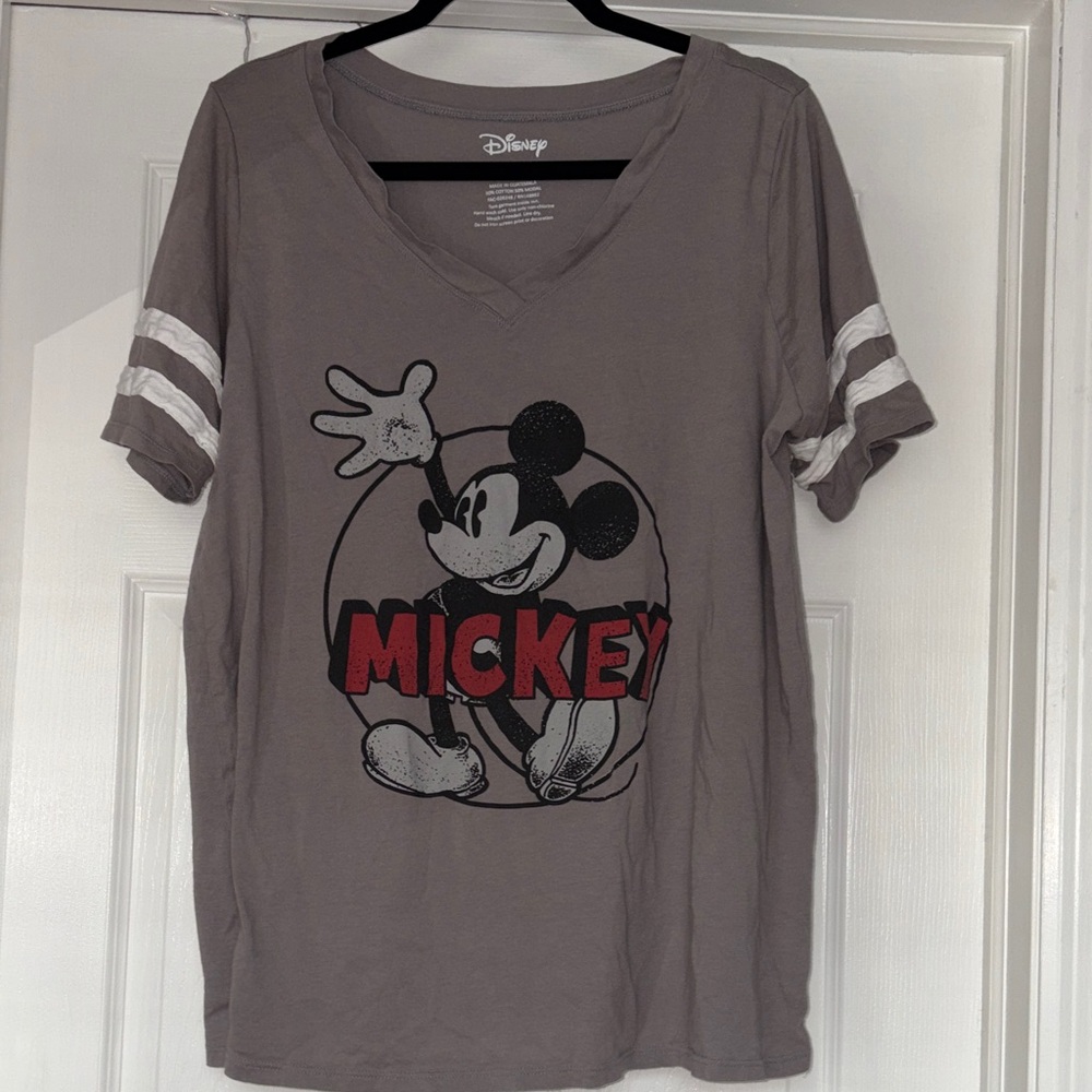 Disney Gray Graphic Tee